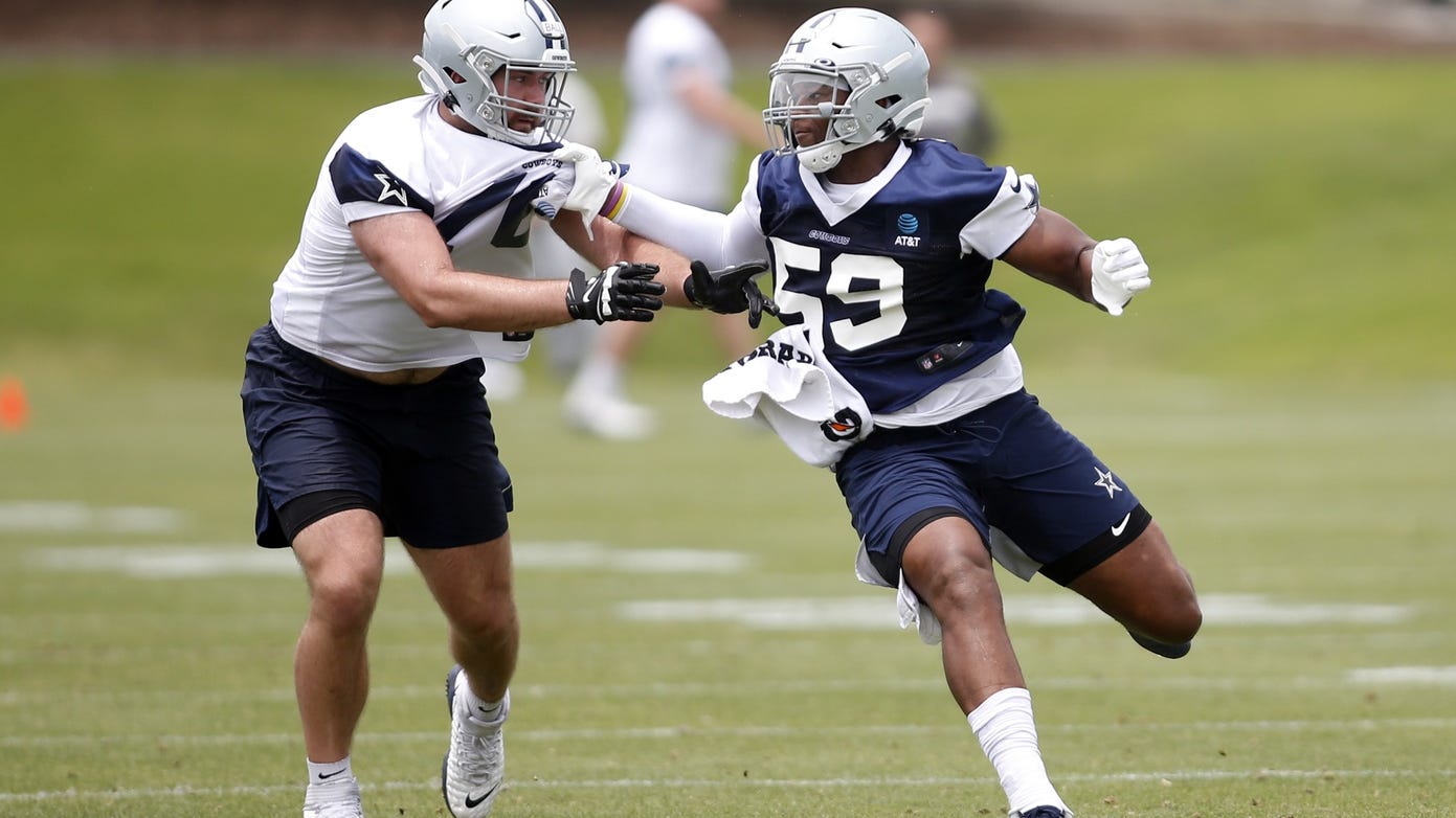 Cowboys sign DE Chauncey Golston to rookie deal