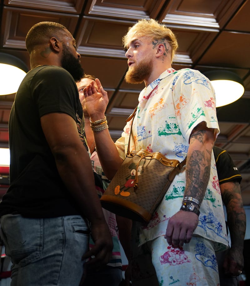 Boxing: Woodley vs Paul - Fight Announcment