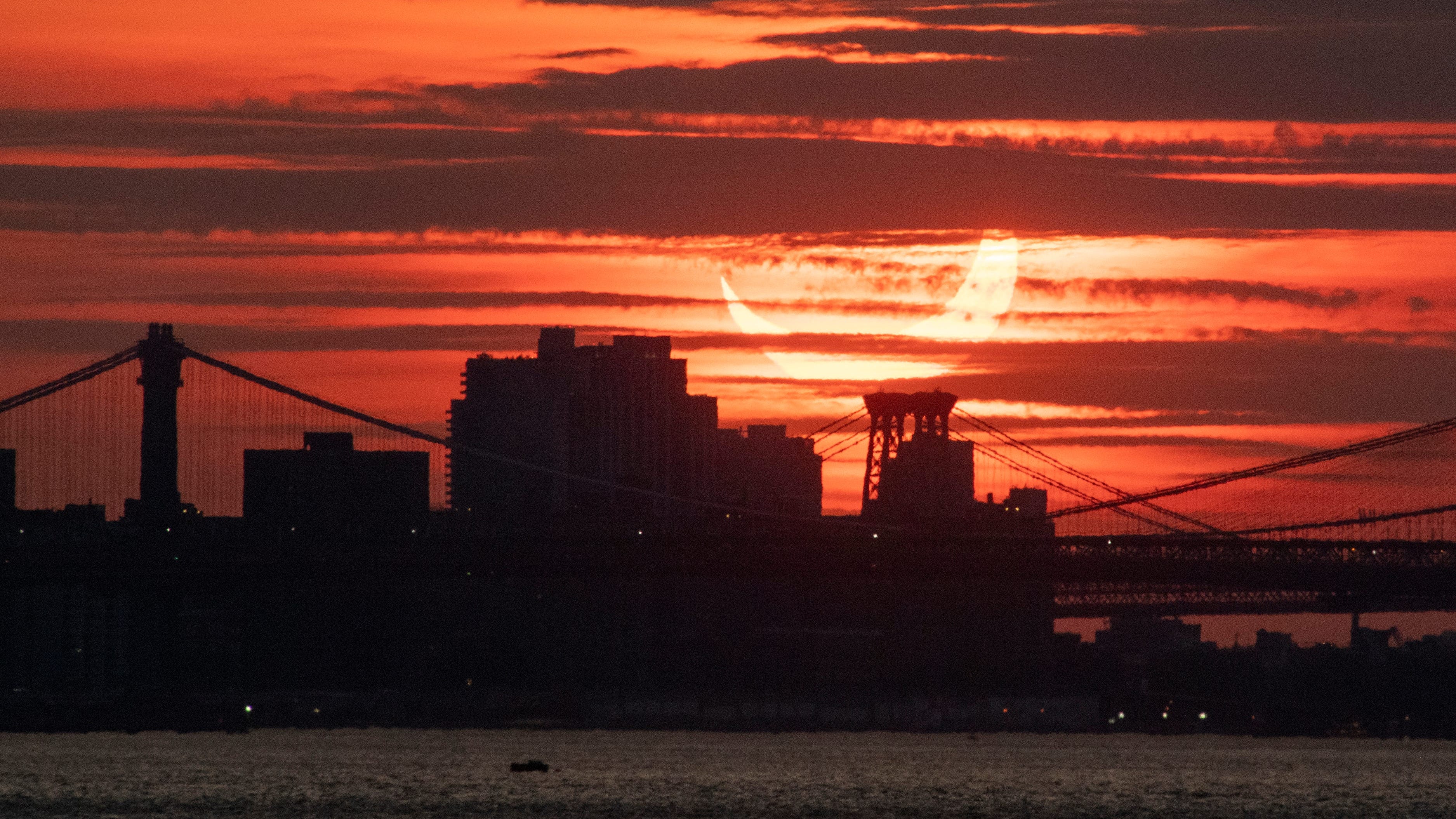 PHOTOS: 'Ring of fire' solar eclipse over NY