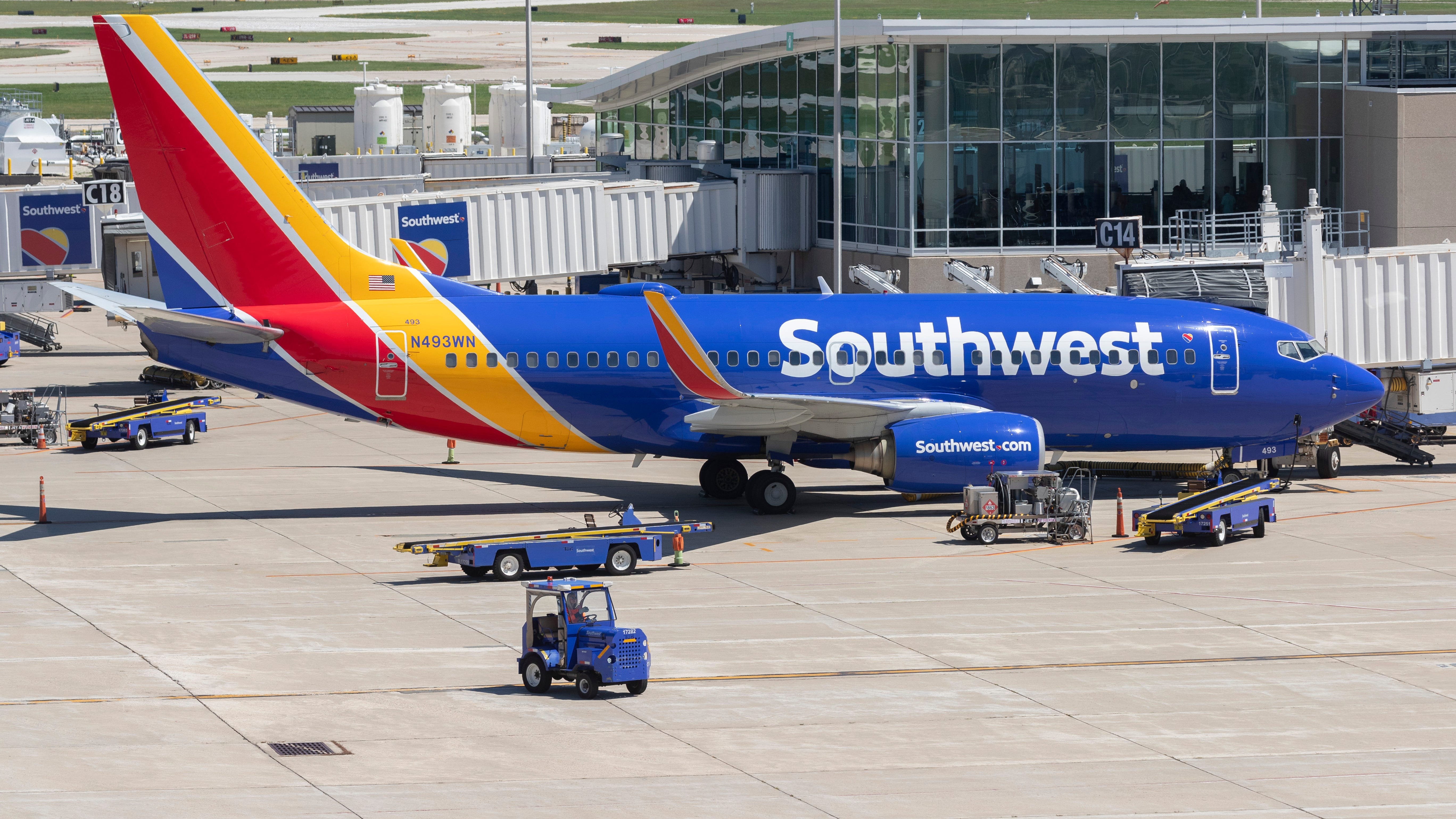 Southwest Airlines experiencing delays and cancellations