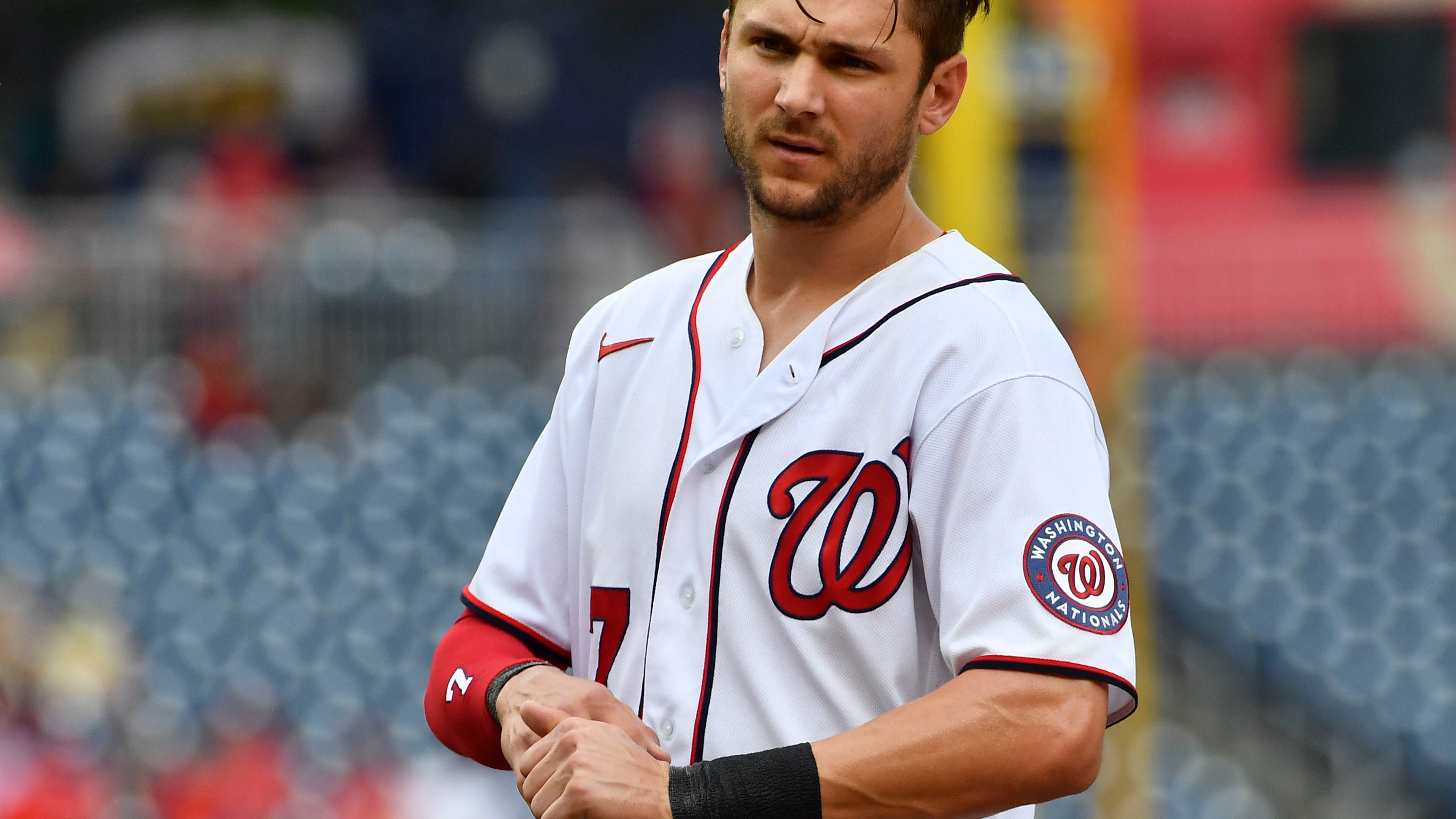 Trea Turner hits for the cycle on his birthday
