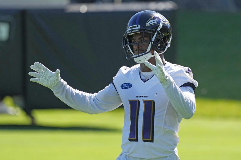 Ravens 2nd-year WR James Proche