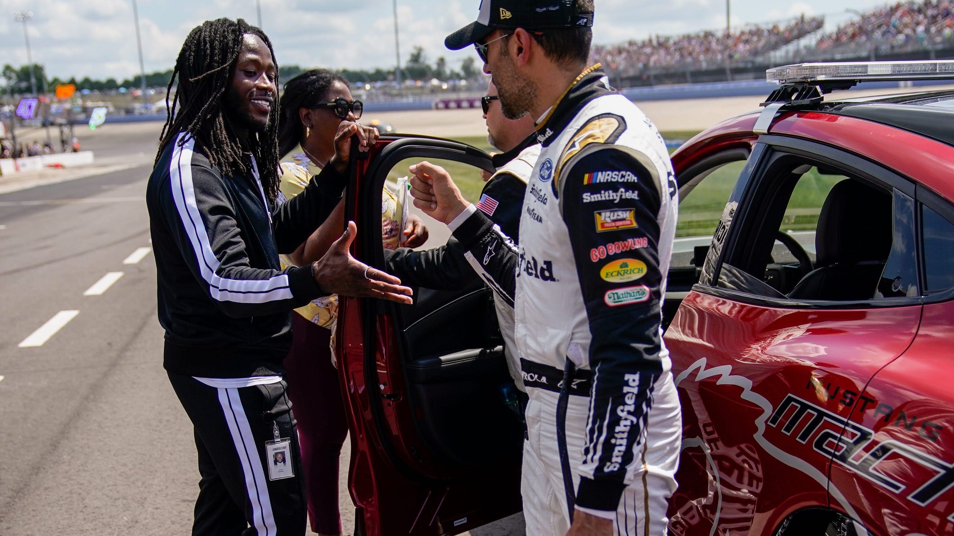 On Alvin Kamara's second job: Saints star on track to grow NASCAR fan base