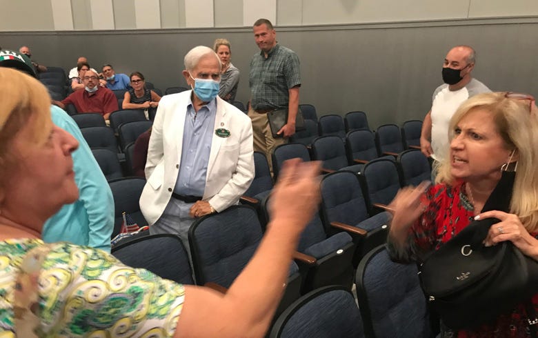 Randolph school board meeting