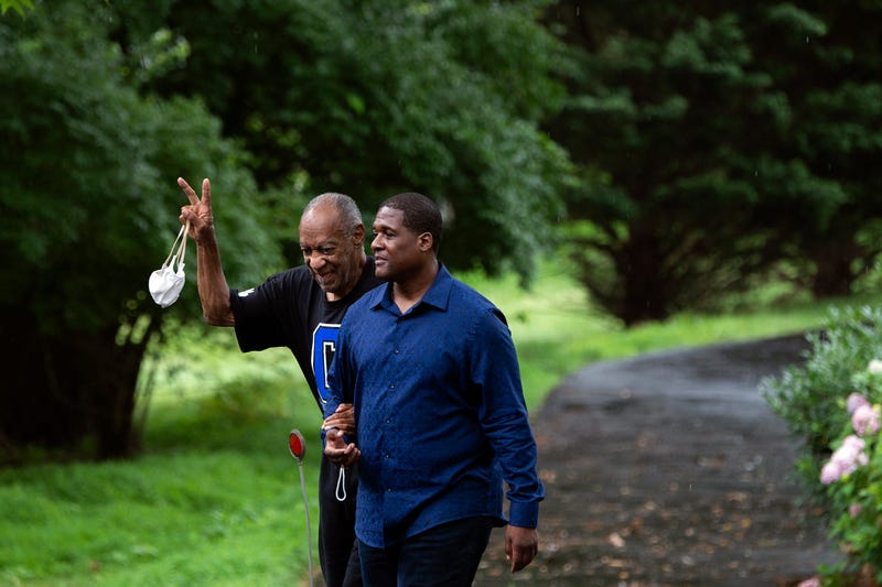 Bill Cosby and spokesperson Andrew Wyatt