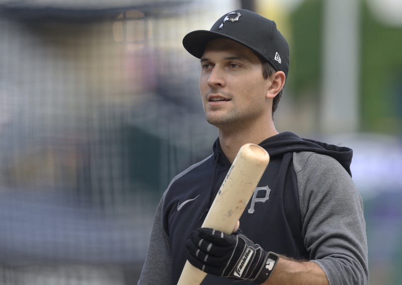 Adam Frazier with bat