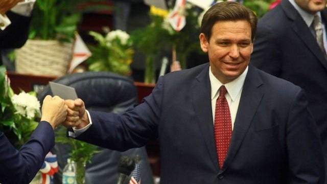 Florida Governor Ron DeSantis