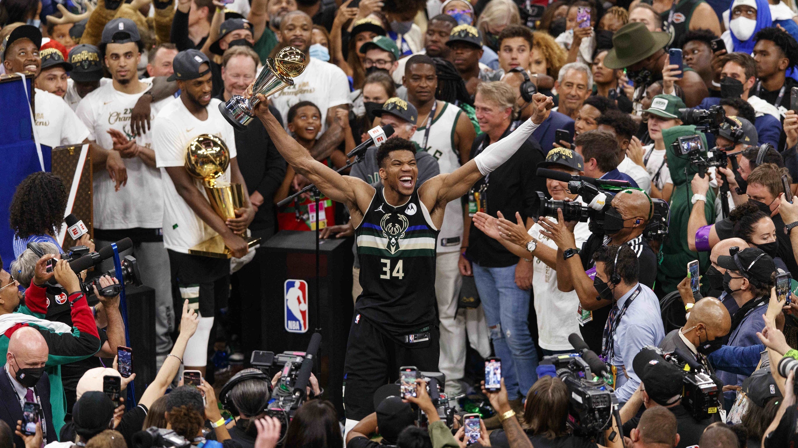 The Milwaukee Bucks are NBA Champs!