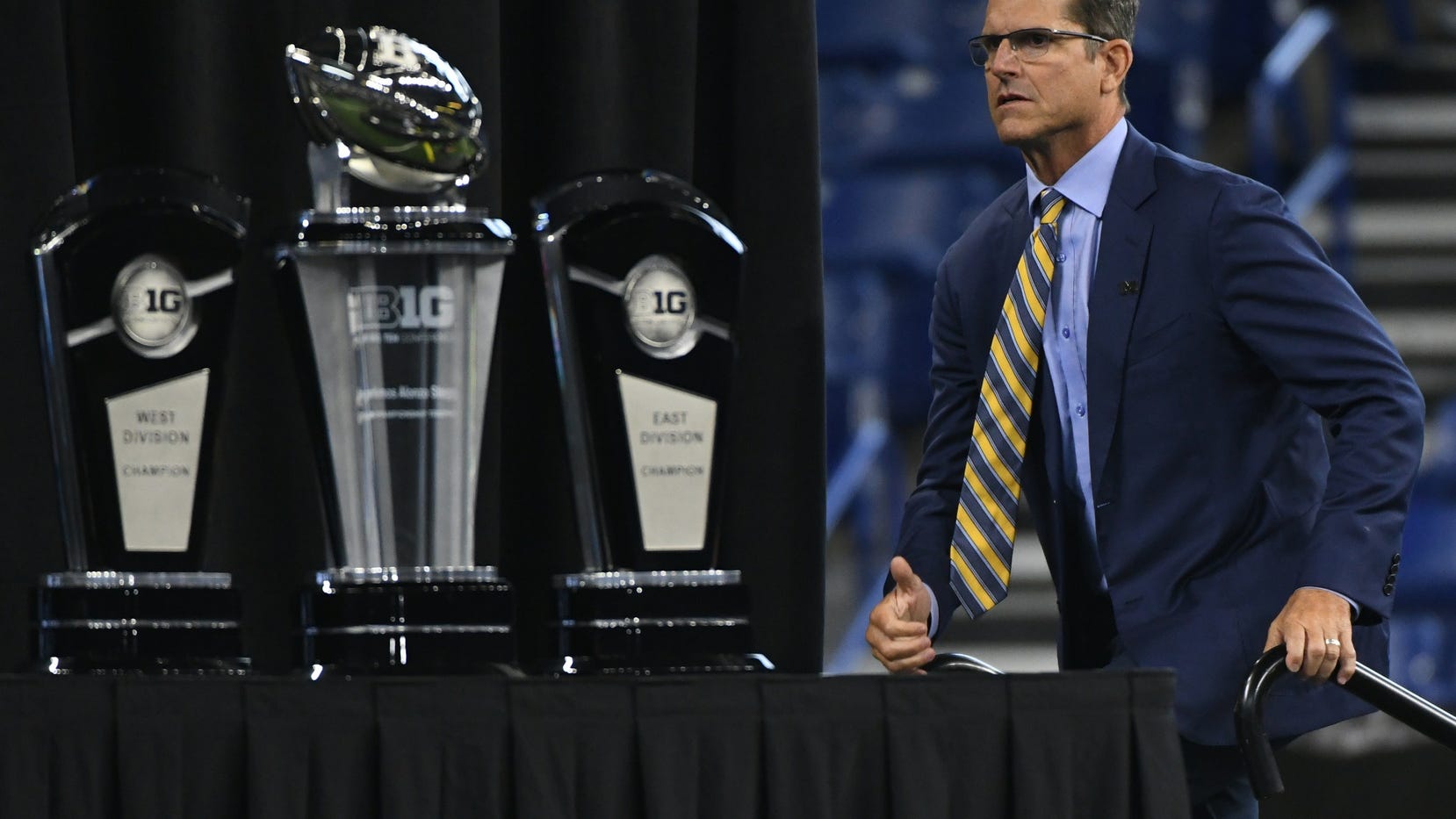 Harbaugh says Michigan will beat Ohio State 'or die trying'