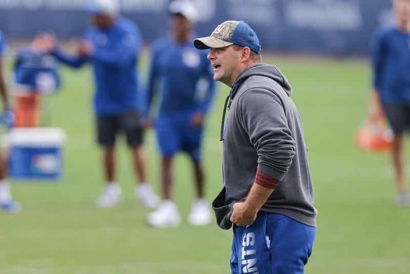 New York Giants head coach Joe Judge.