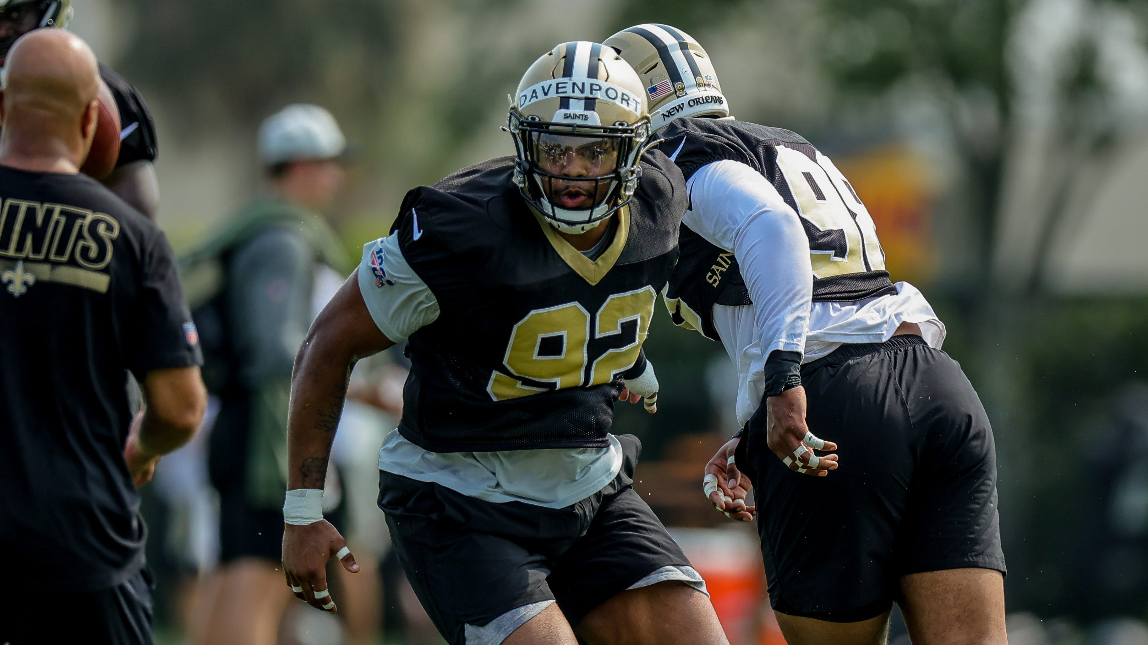 Saints camp takeaways (Aug. 5): Defense stumps QB battle, unstoppable Davenport, more