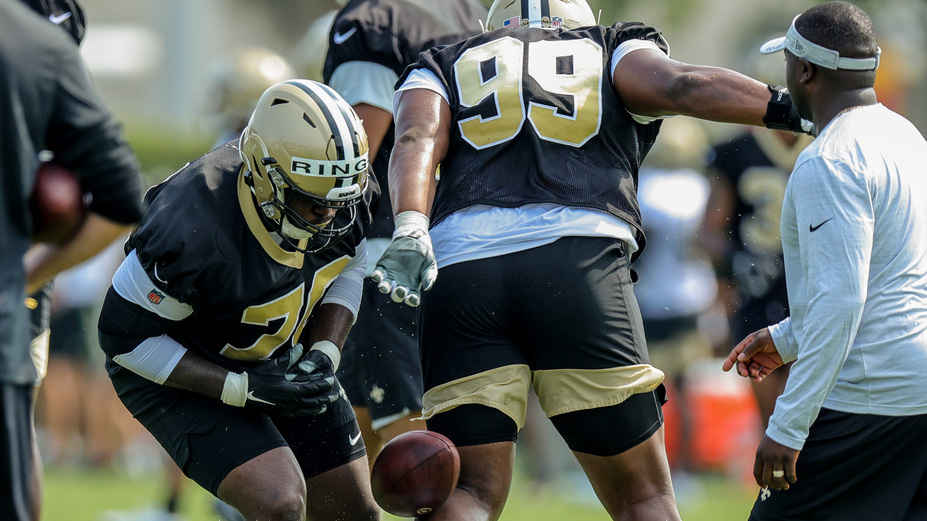 Saints DT Shy Tuttle: 'You don't get to rush the passer if you don't stop the run'