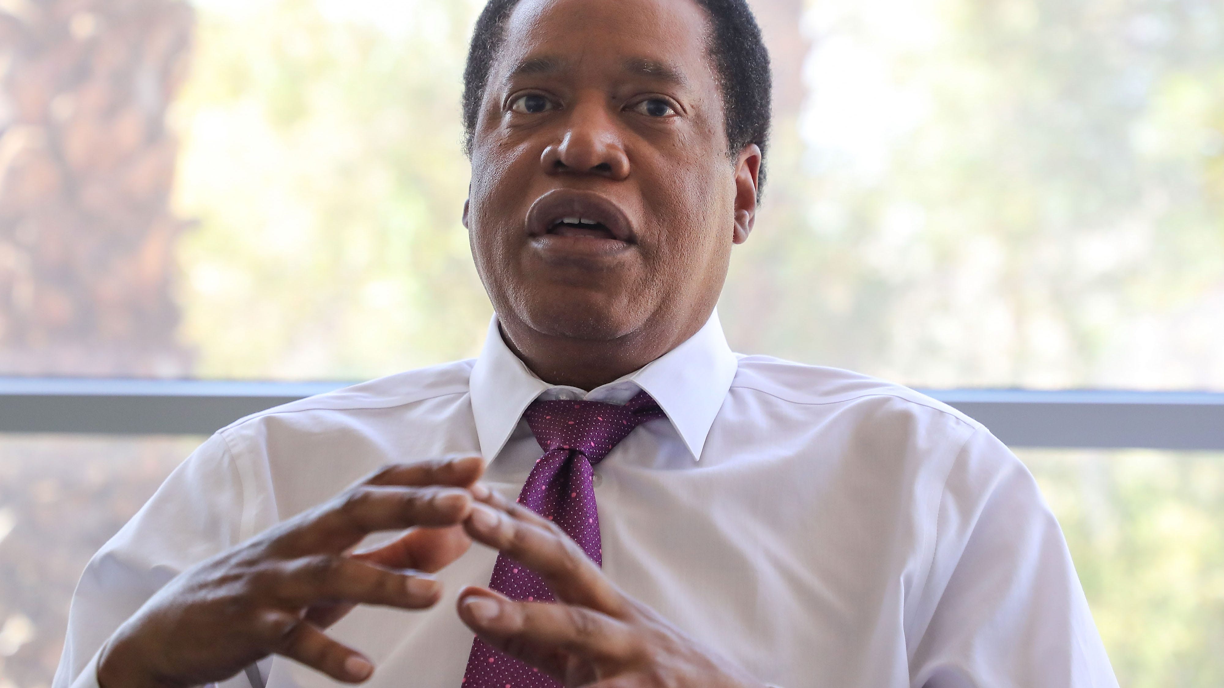Interview: Larry Elder talks executive authority, vaccine mandates, forest fires and minimum wage