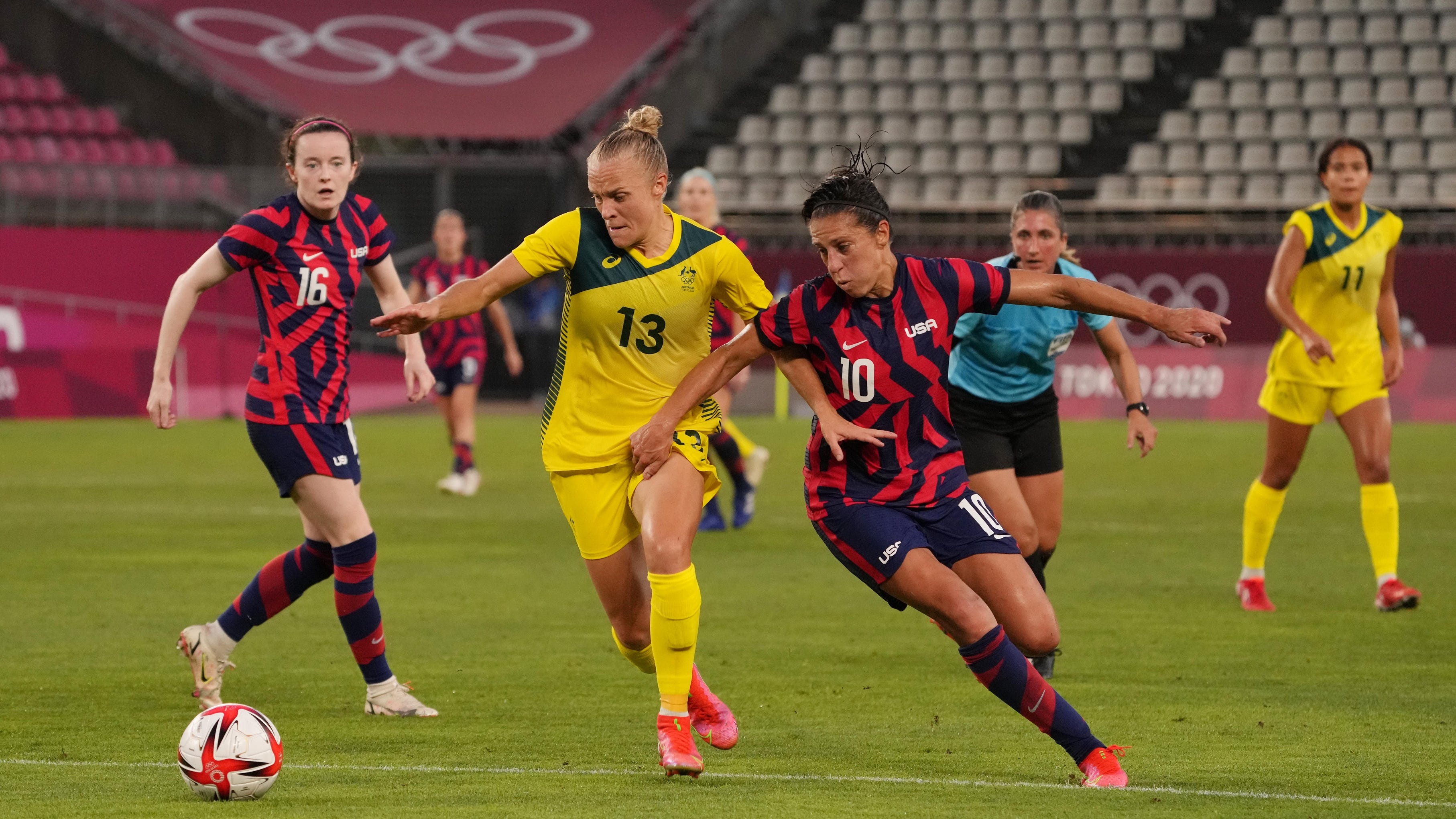 NJ's Carli Lloyd makes Olympic history as U.S. women's soccer captures bronze