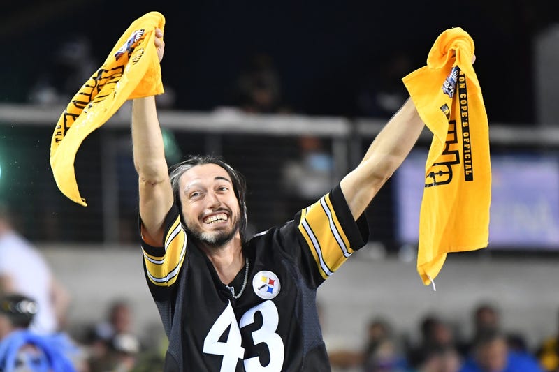 Steelers fan in Canton