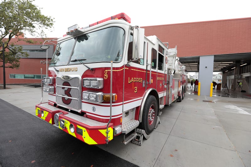 A fire truck.