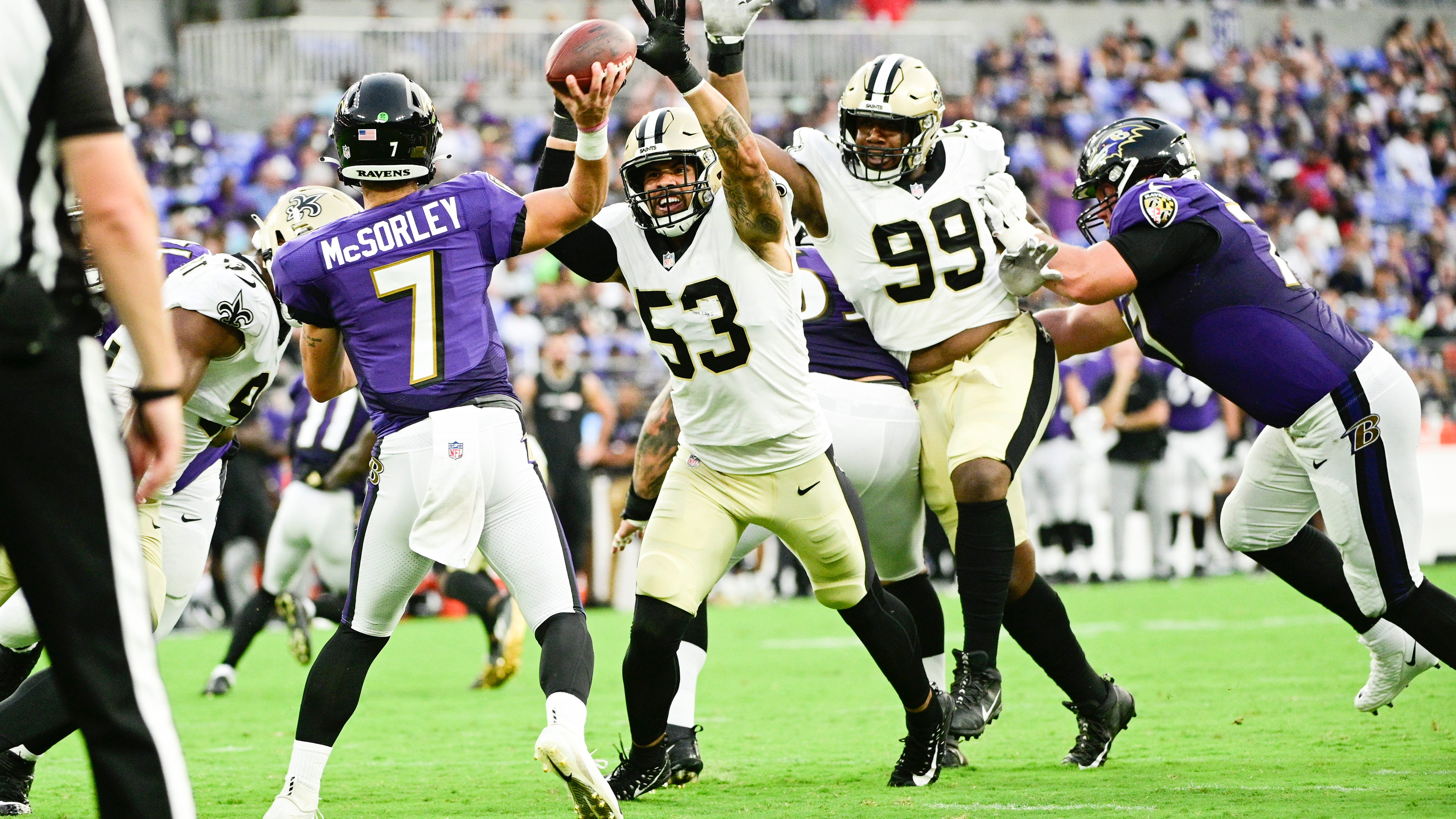 Top 5 takeaways from Saints vs Ravens: On QB battle, big Juwan and Lil'Jordan, more
