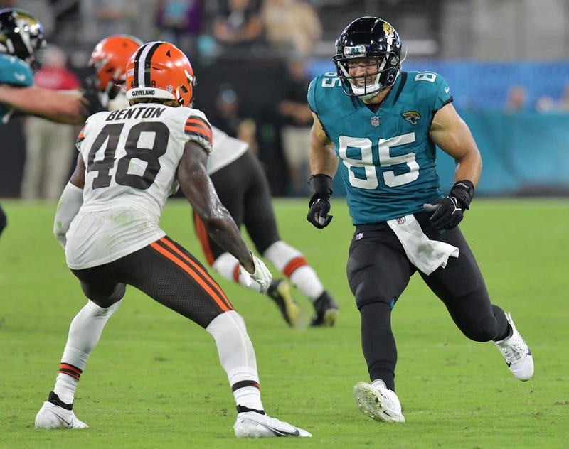 Former Jaguars tight end Tim Tebow.