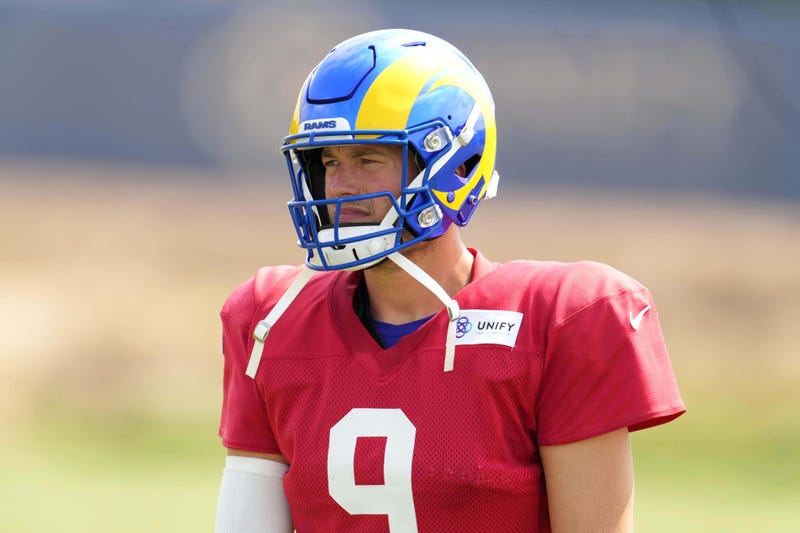 Rams quarterback Matthew Stafford.