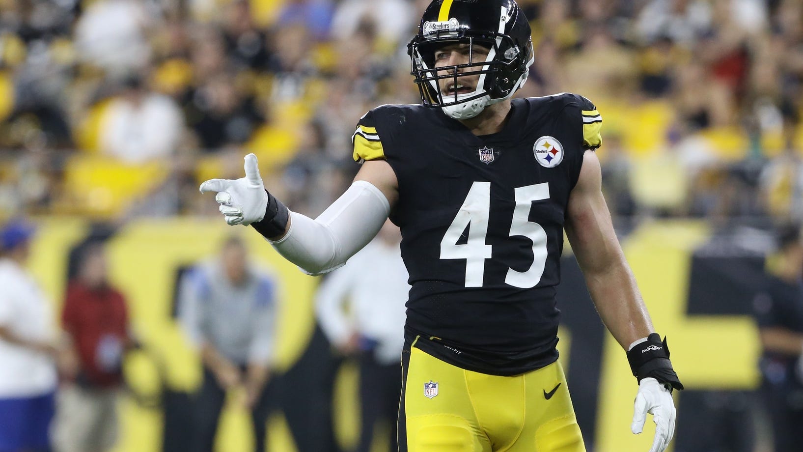 Schobert reunited with Watt as TJ returns to practice
