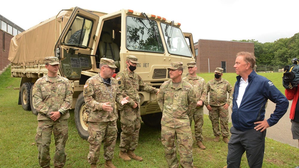Connecticut deploys National Guard to distribute COVID-19 tests, masks
