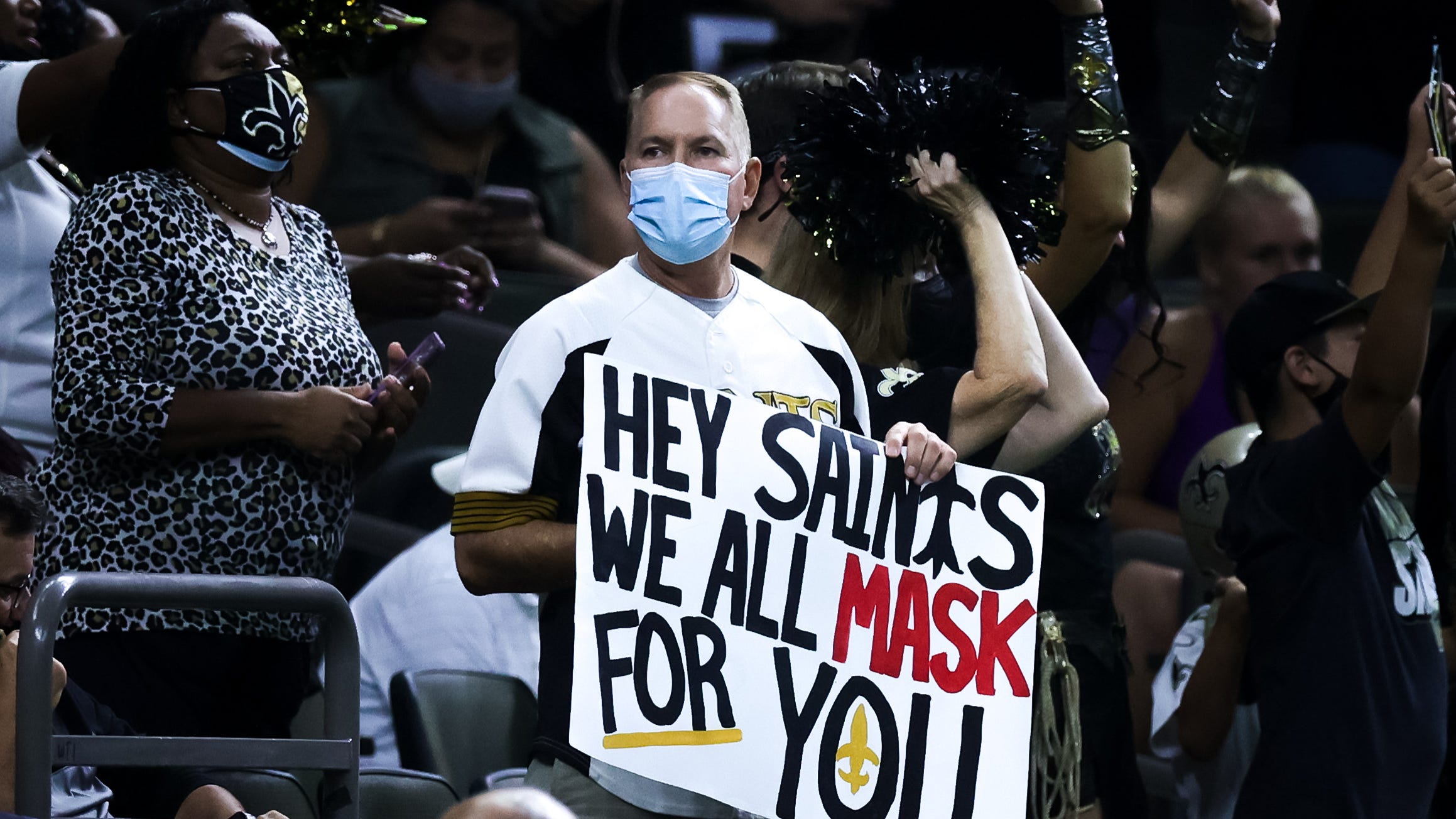 Report: 100 COVID vaccinations started at Saints-Jaguars preseason game
