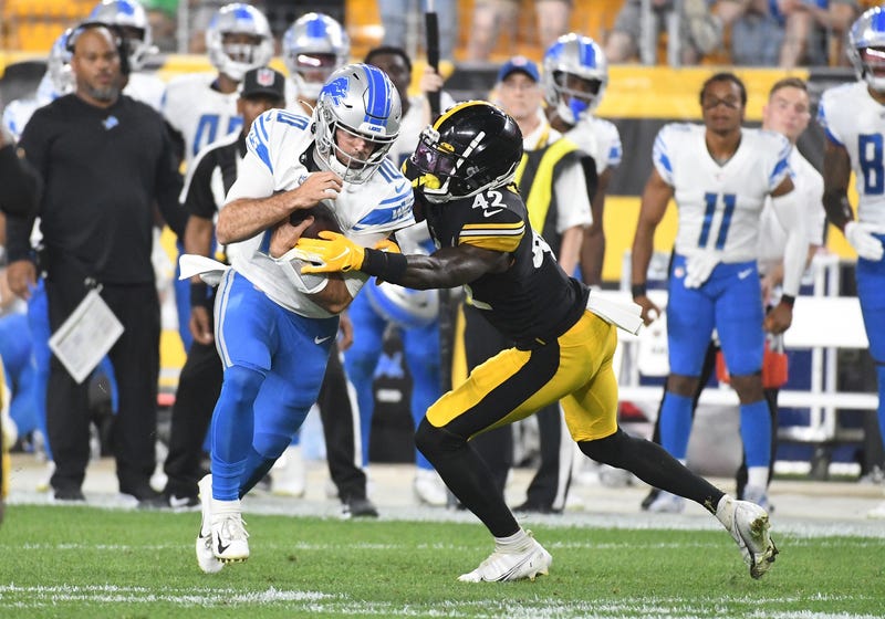 James Pierre making a tackle