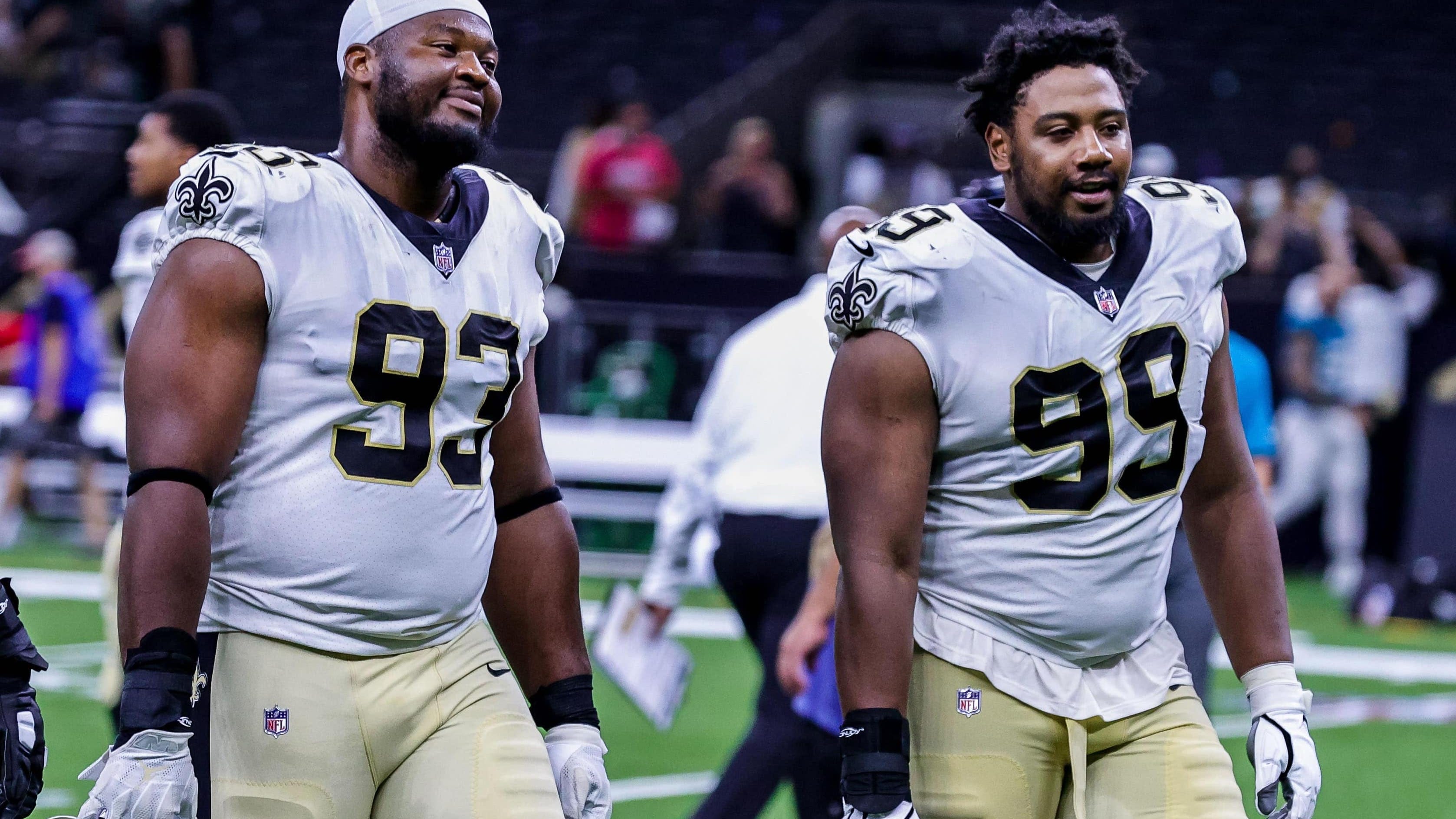 Saints DTs David Onyemata, Shy Tuttle headed to NFC South rivals on big new deals