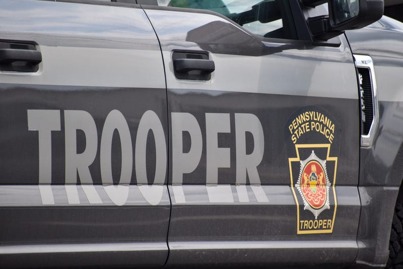 A Pennsylvania State Police truck in East Stroudsburg on Thursday, July 22, 2021