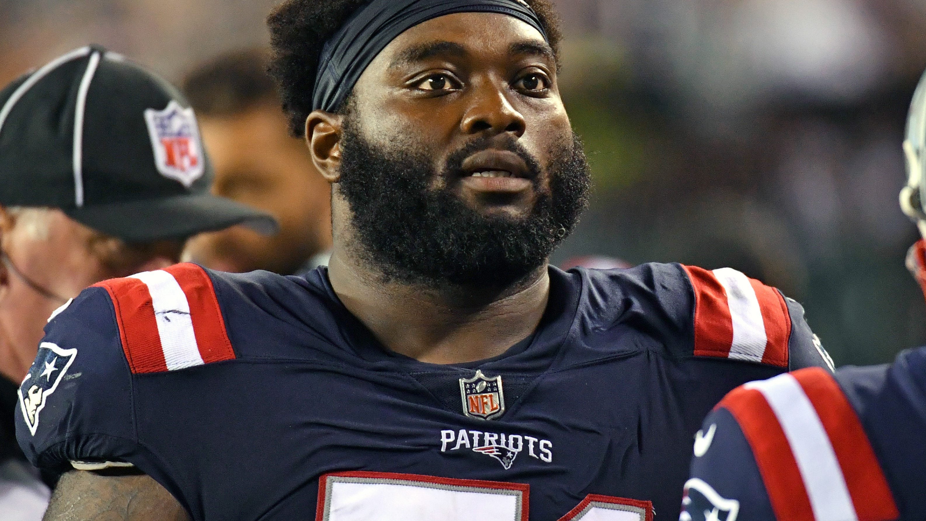 Patriots guard Mike Onwenu named ‘honorable mention’ among NFL’s top interior lineman