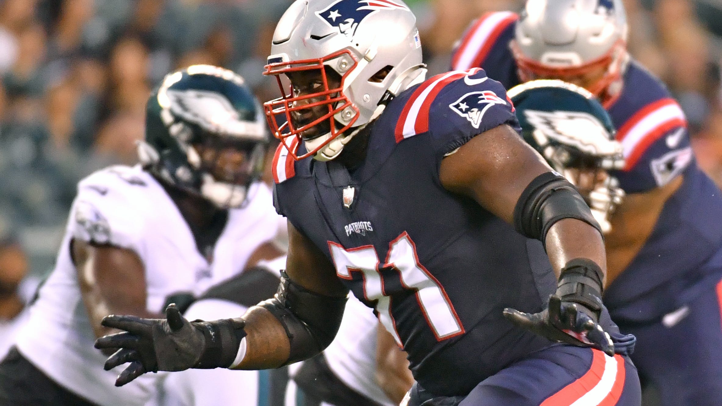 It sounds like the Patriots will get some offensive line help back on Sunday