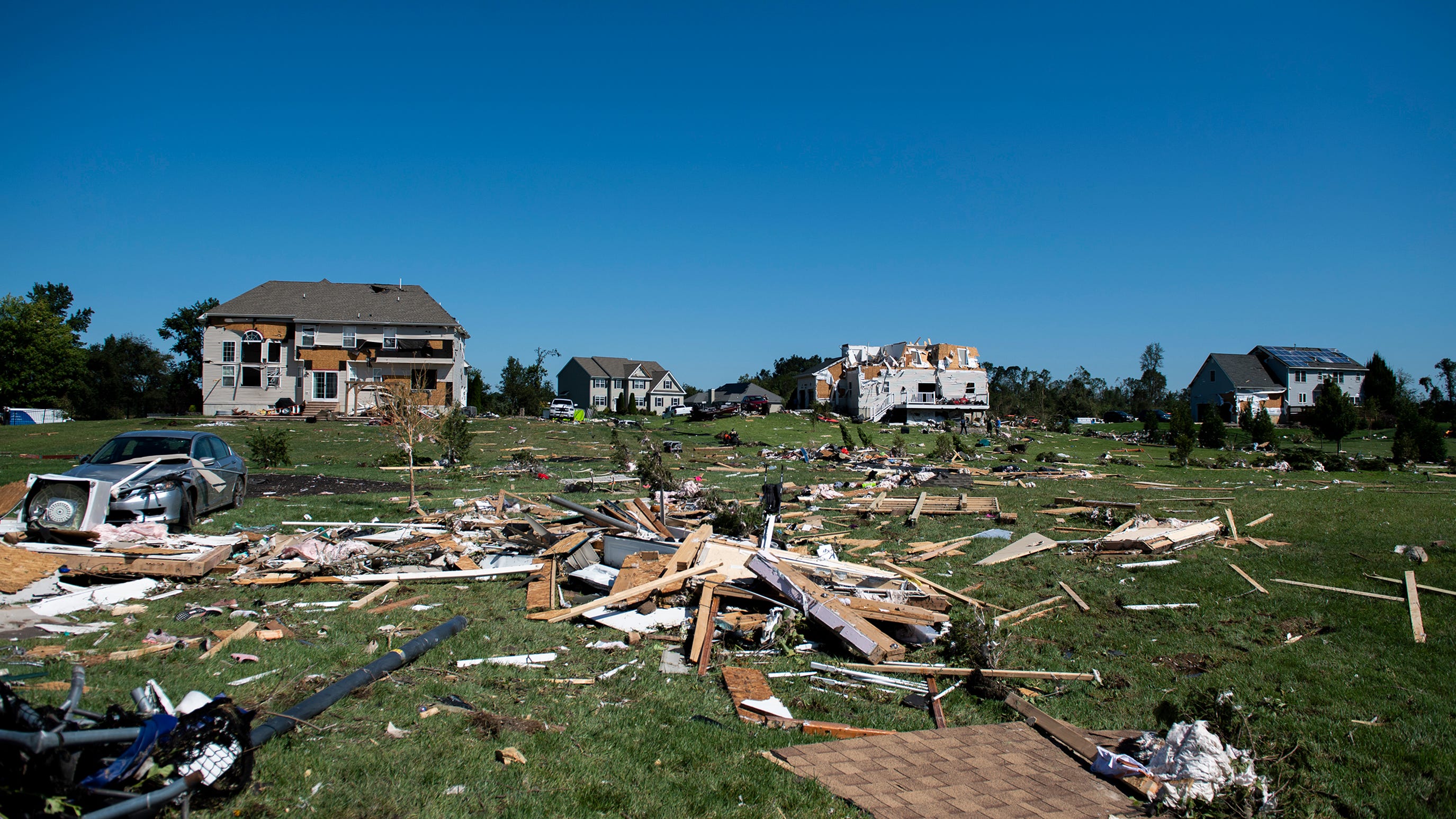 Three tornadoes touched down in NJ during Ida; debris launched miles into the air