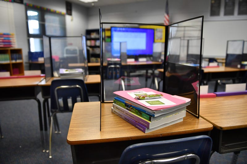 A fourth grade classroom at Ashton Elementary in Sarasota, Fla.