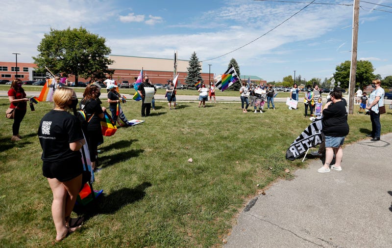 Upstate high school protest