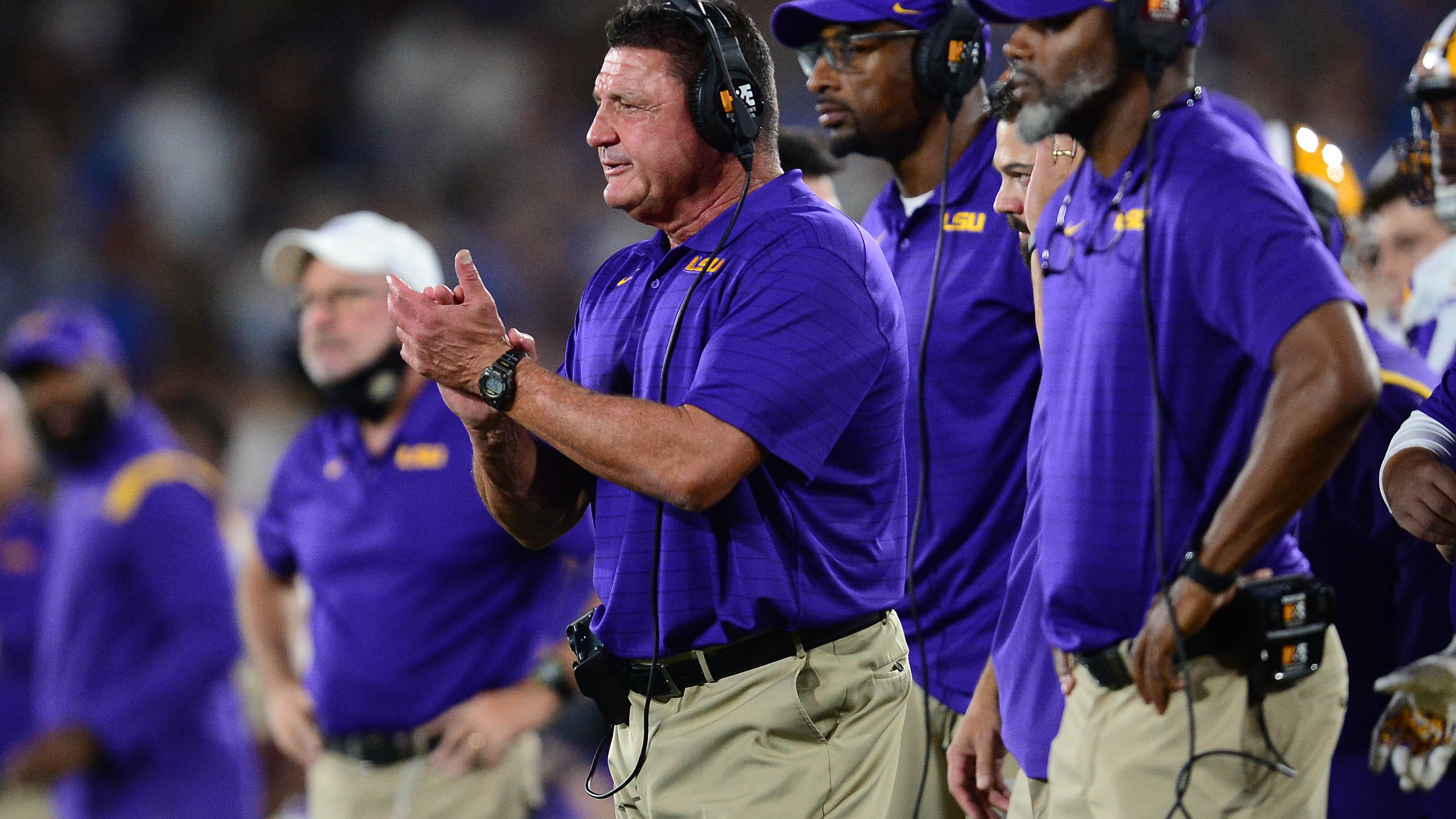 What Ed Orgeron said after LSU stumbles at UCLA: Blame him and 'nobody else'