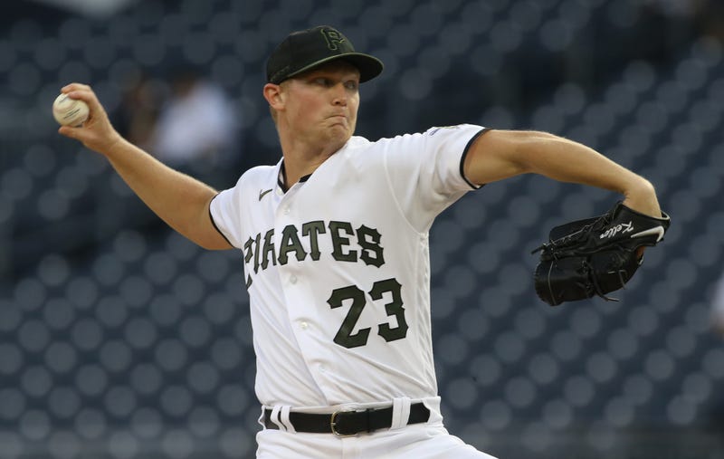 Mitch Keller pitching