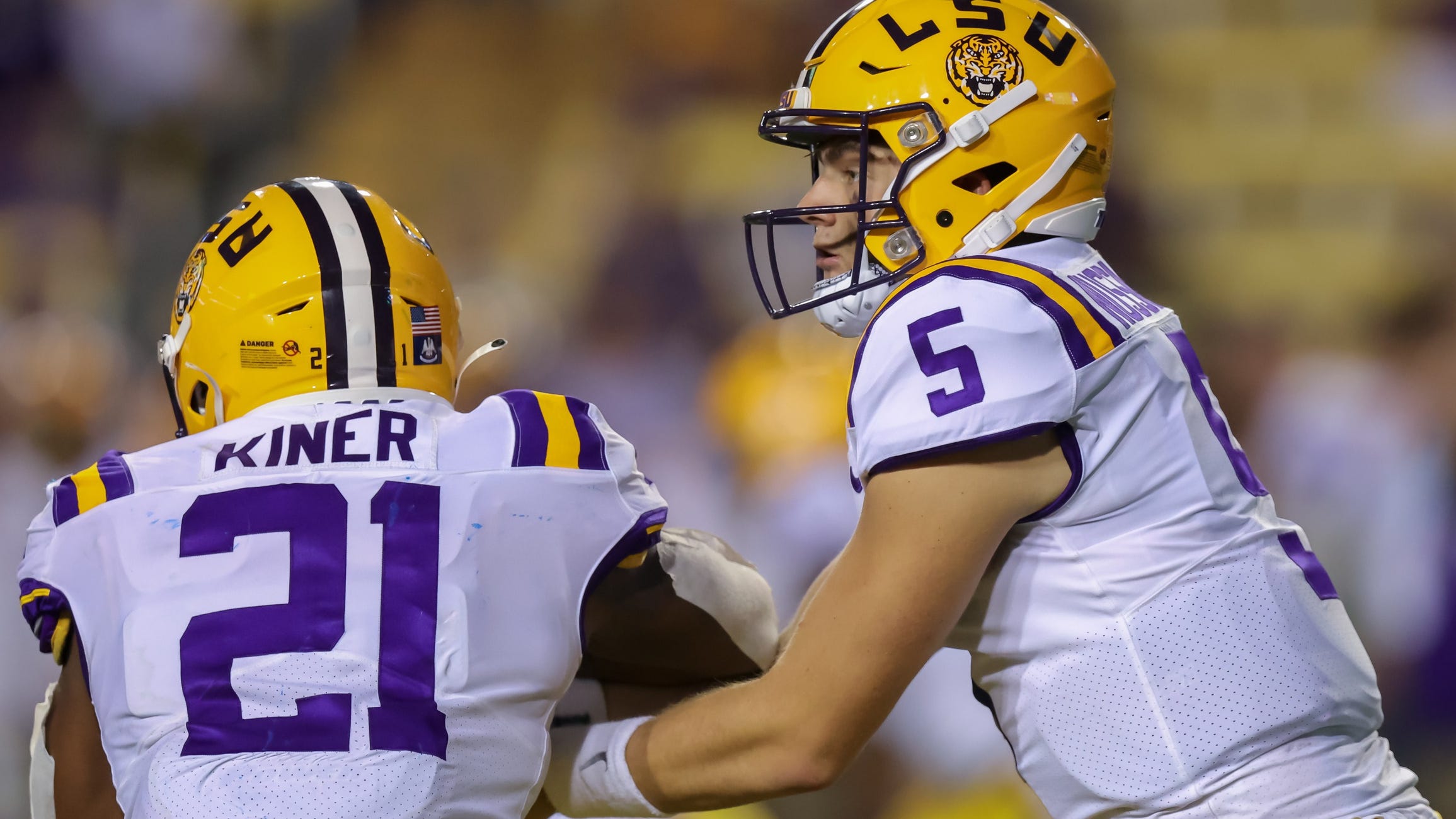What Ed Orgeron said after LSU routs McNeese: Offense steps forward, still 'not good enough'