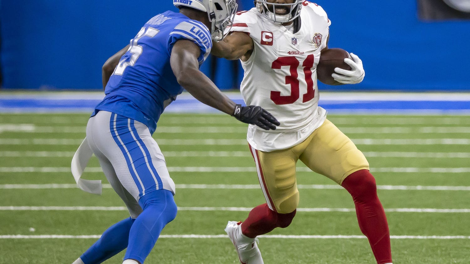49ers RB Raheem Mostert says he's opting for season-ending knee surgery
