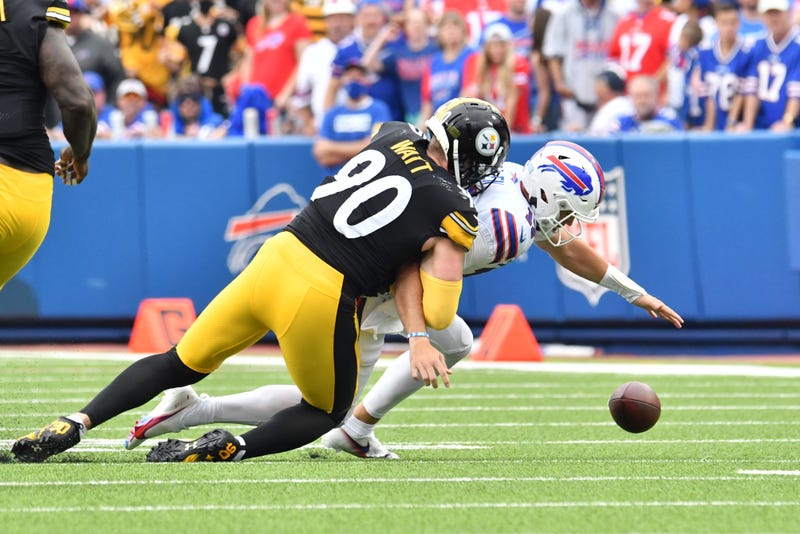 T.J. Watt and Josh Allen