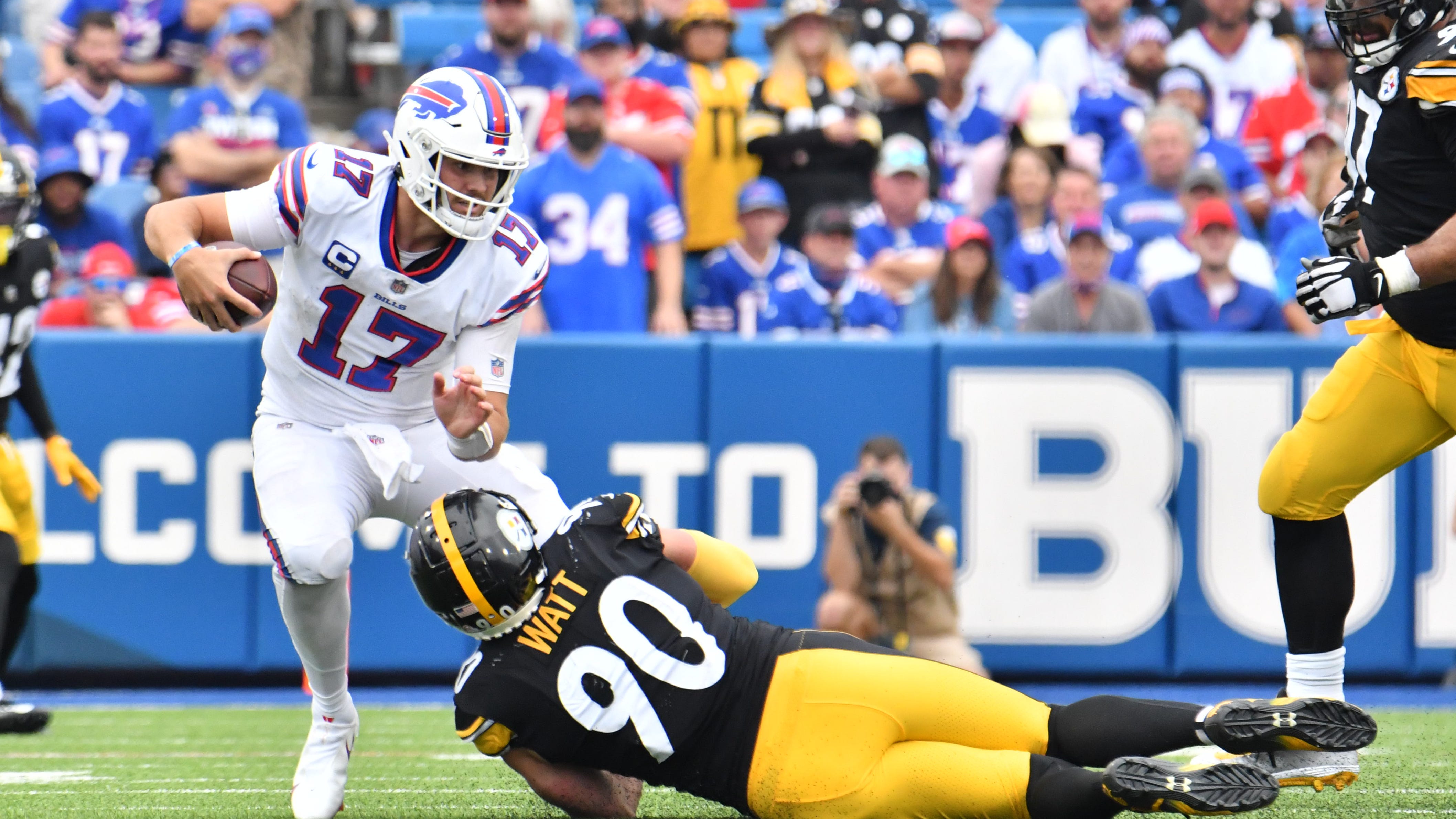 T.J. Watt out for Steelers this Sunday against Bills