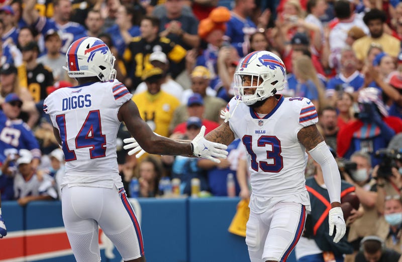 Stefon Diggs and Gabriel Davis