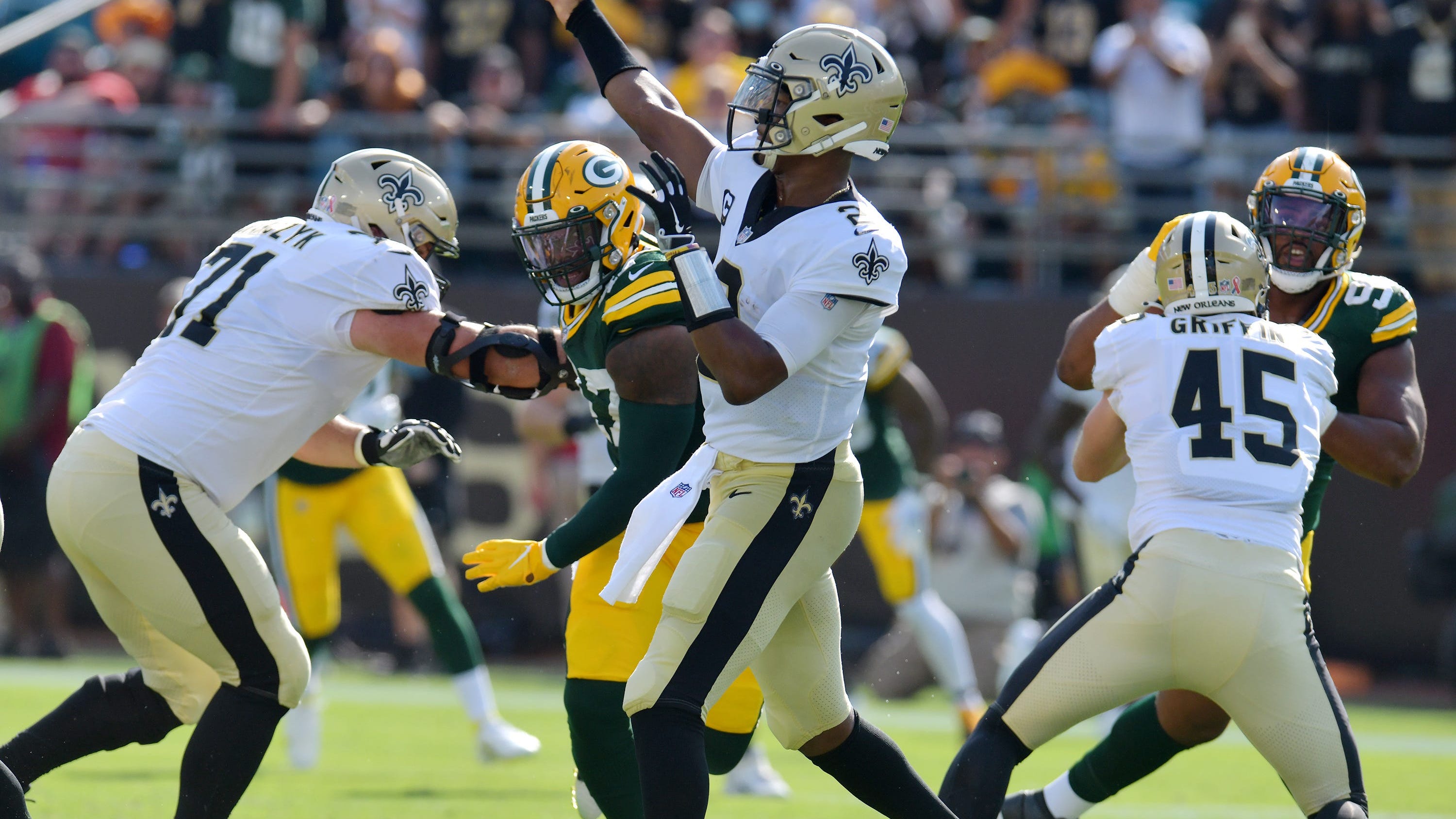 "This was for Louisiana": Deuce McAllister on Saints big win over the Packers