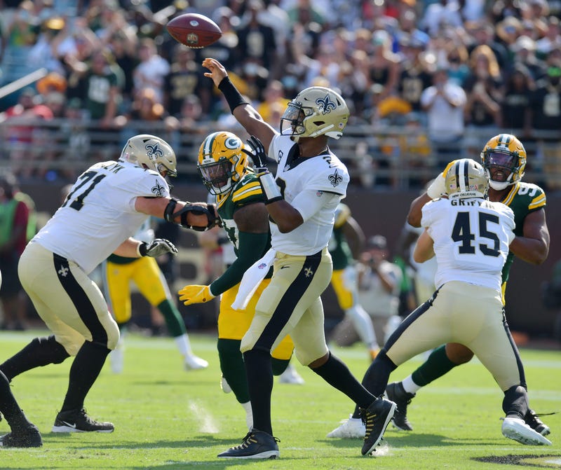 Jameis Winston in the Saints win over the Packers