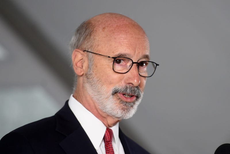 PA Gov. Tom Wolf speaks in Erie