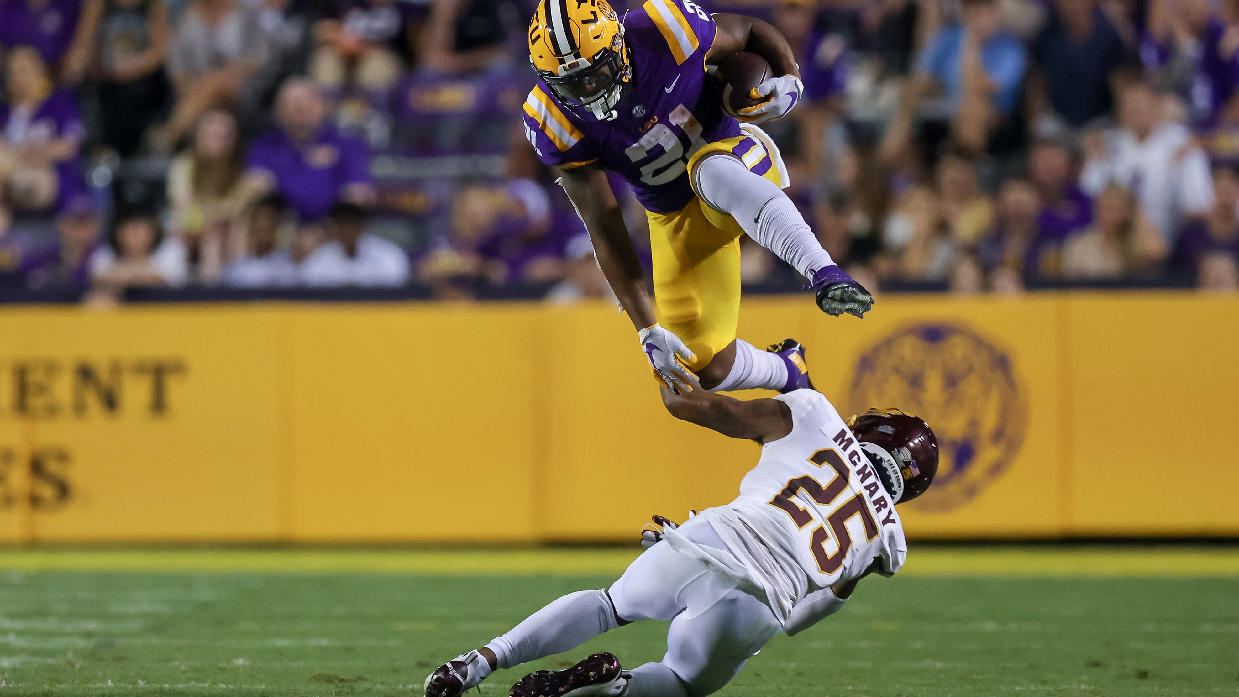A Corey Kiner breakthrough? LSU freshman RB has a 'spark,' much like another Tigers great