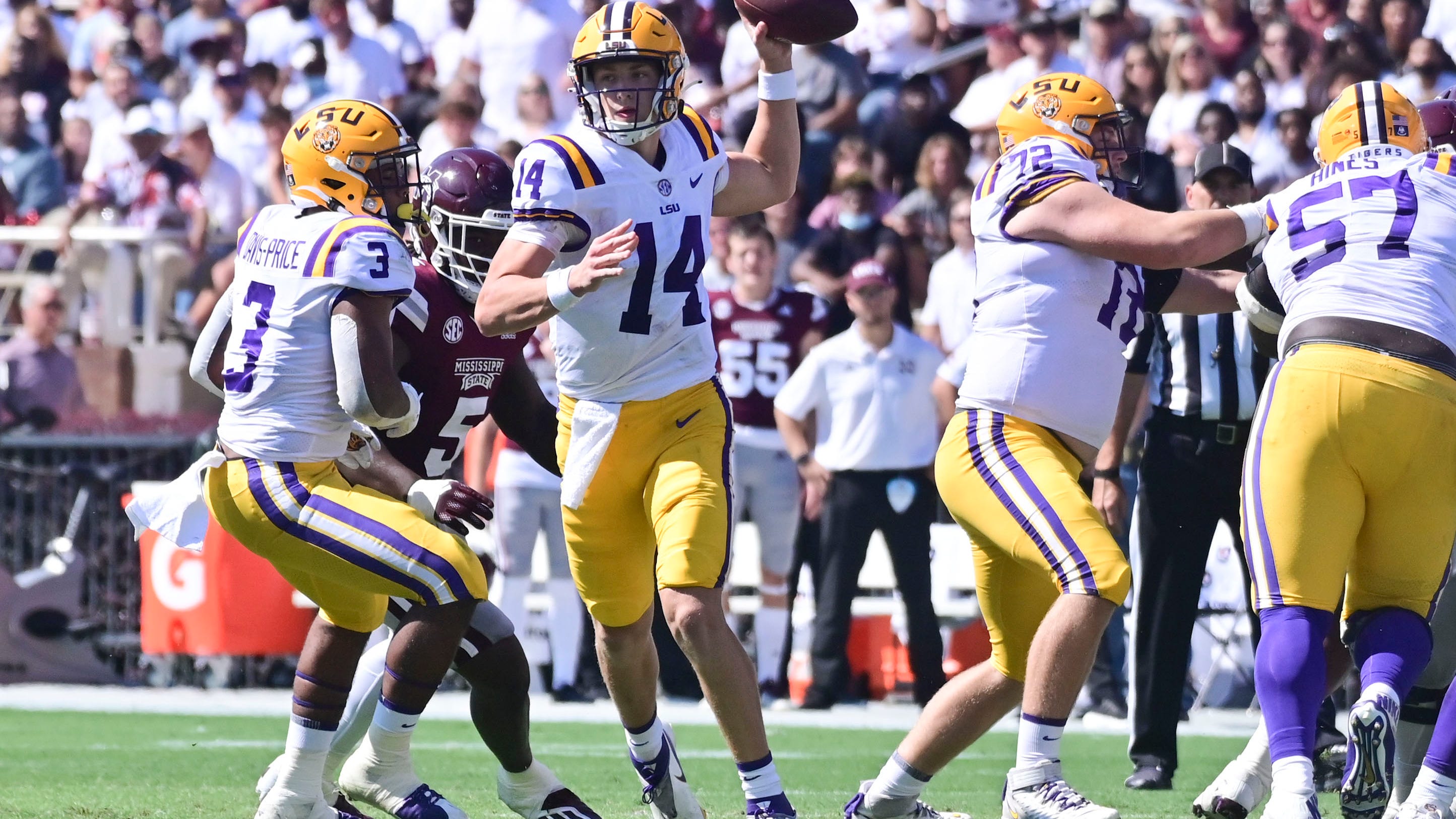 LSU-Mississippi State big play blog: Tigers grab early lead, defense hangs tough with TOs