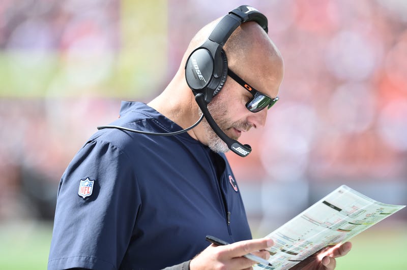 Bears head coach Matt Nagy.