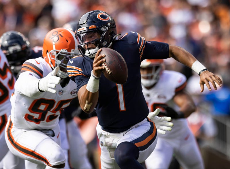 Rough NFL Debut For Justin Fields Against Browns