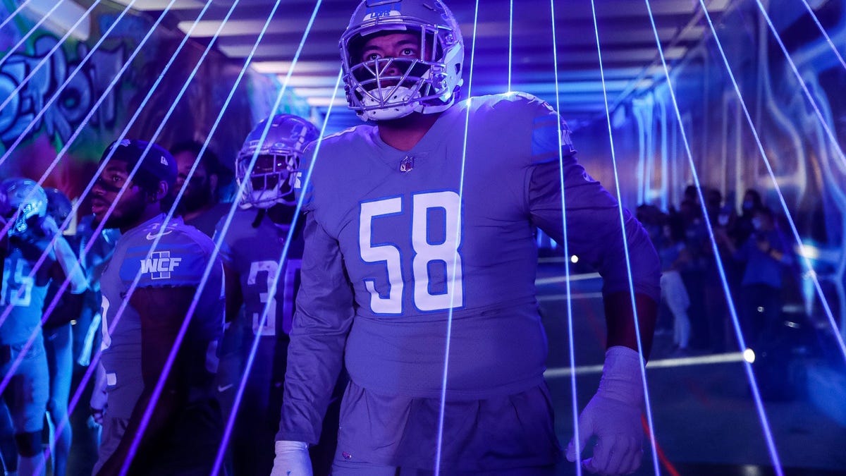 'He's just a young buck:' Lions feeling pretty darn good about Penei Sewell