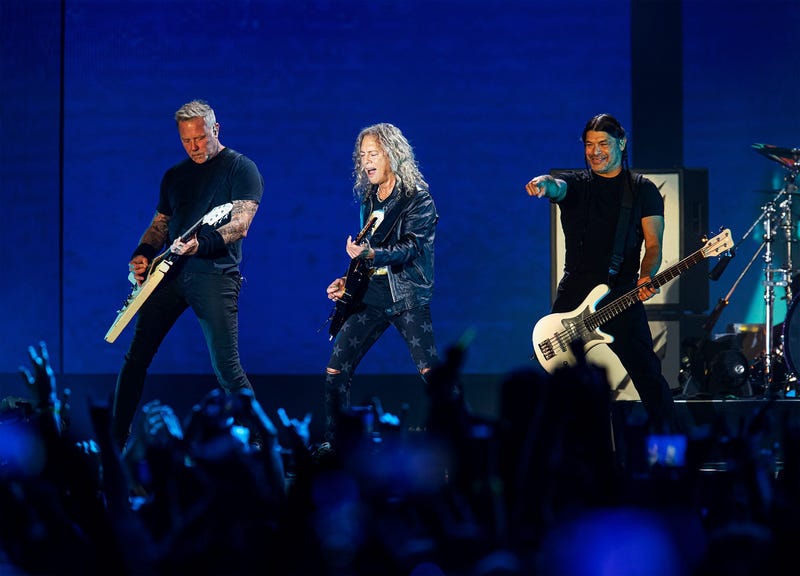 Metallica headlined the final night of the Louder Than Life music festival. Sunday, Sept. 26, 2021